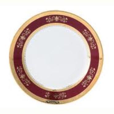 Orsay Red Salad Plate