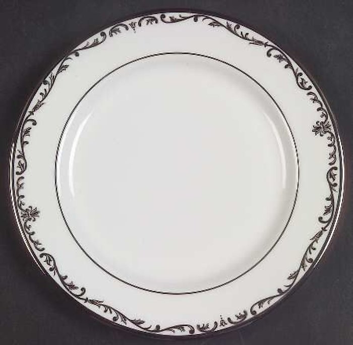 Coronet Platinum Bread and Butter Plate