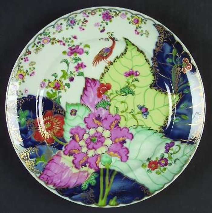 Tobacco Leaf Salad Plate