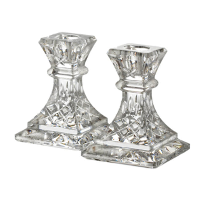 Lismore Candlestick, 4\", Pair