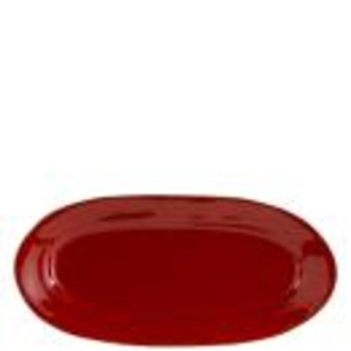Rosso Vecchio Small Oval Platter