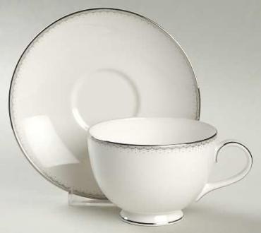 Dentelle Tea Cup and Saucer
