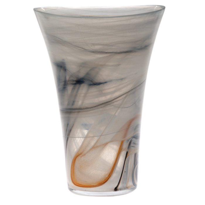 Alabaster Glass Large Vase