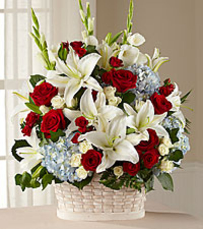 Greater Glory Patriotic Basket