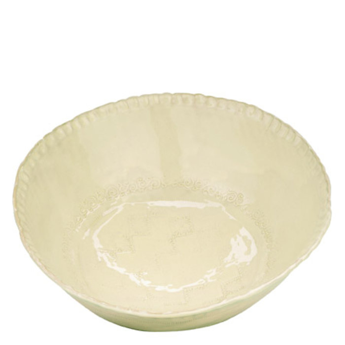 Bellezza Buttercream Medium Deep Serving Bowl