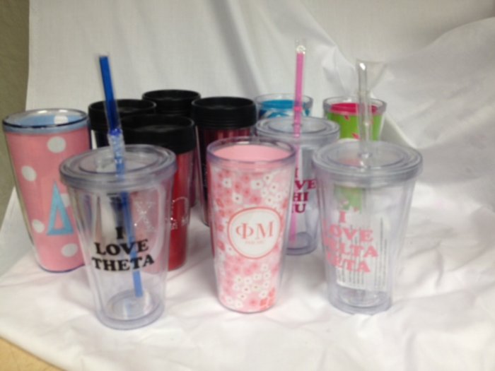 Sorority Go cups