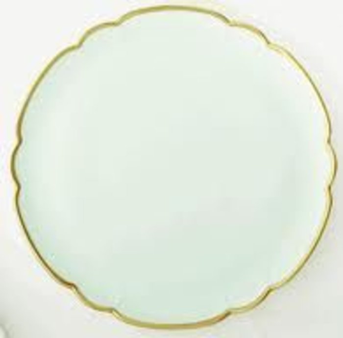 Colette Gold Dinner Plate