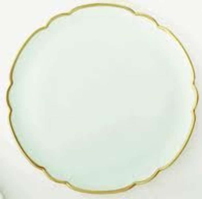 Colette Gold Dinner Plate