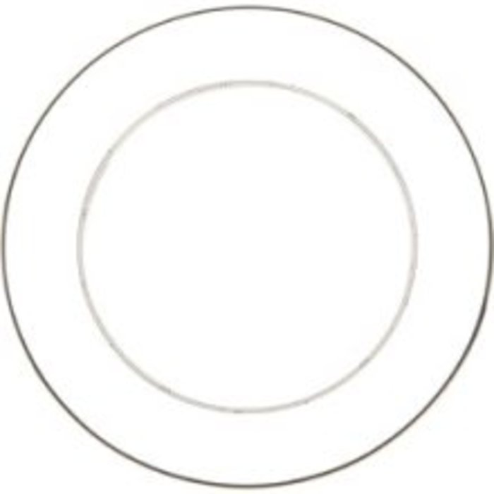 Silver Sonnet Salad Plate