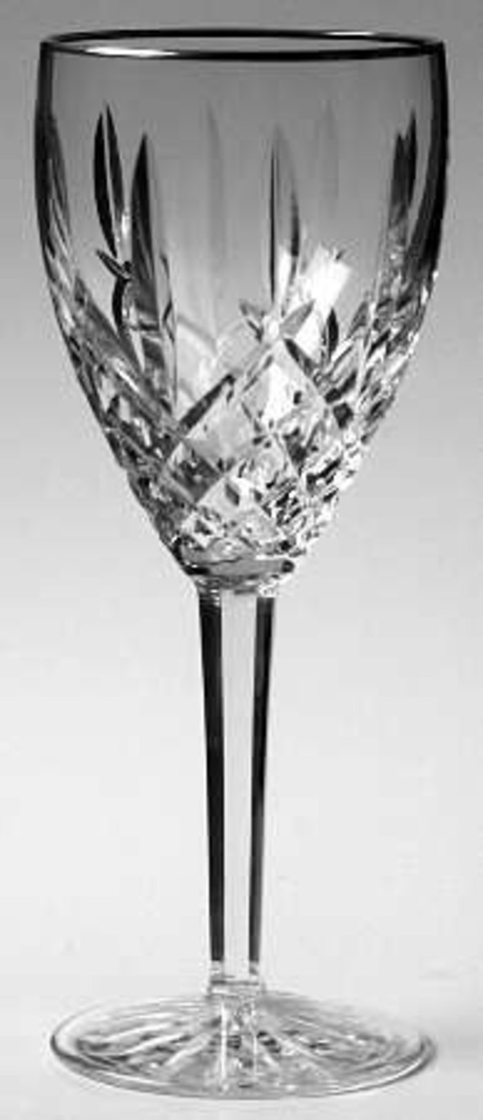 Araglin Platinum Water Goblet