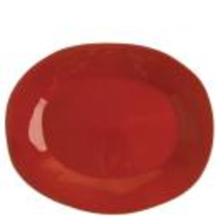 Rosso Vecchio Oval Platter