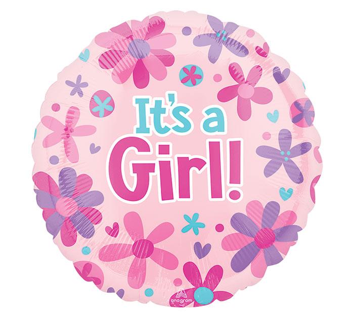 New Baby Girl Balloon