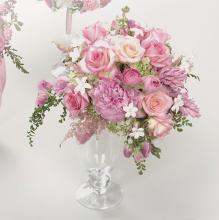Pink Rose, Stephanotis and Hyacinth Bouquet