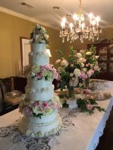 Home wedding cake