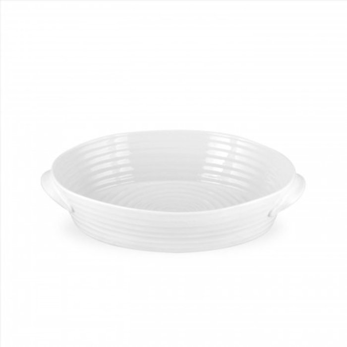 Sophie Conran White Small Handled Oval Roasting Dish