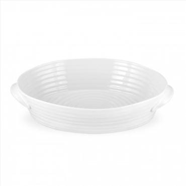 Sophie Conran White Medium Handled Oval Roasting Dish