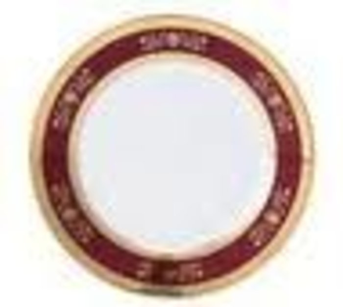 Orsay Red Dinner Plate