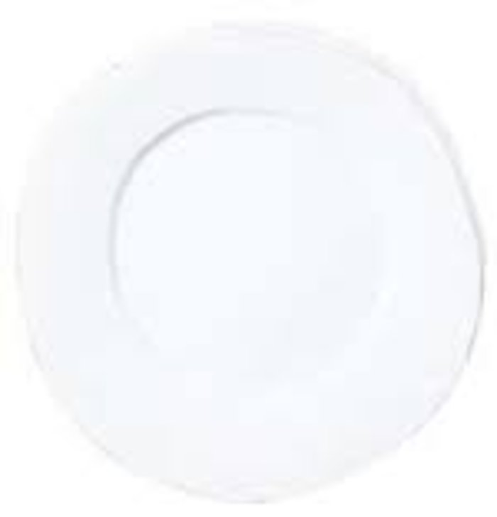 Lastra white dinner plate