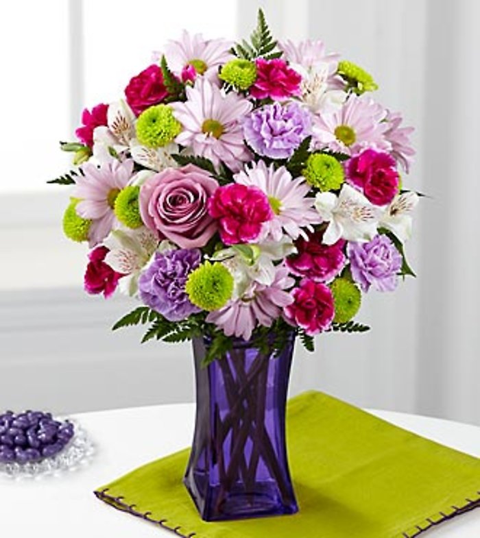 The FTD® Purple Pop Bouquet