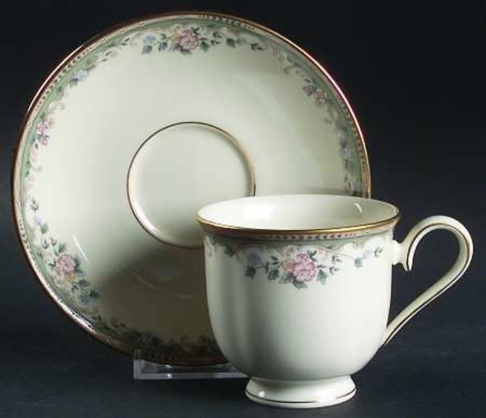 Spring Vista Tea Cup and Saucer