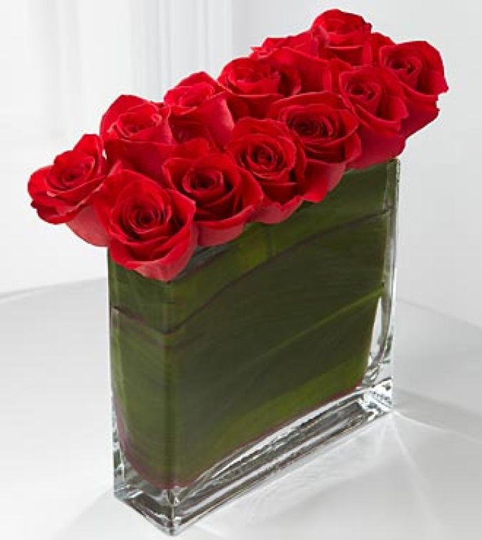 The Eloquent Red Rose Bouquet