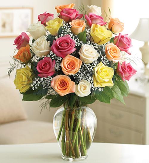 Ultimate Elegance Long Stem Assorted Roses