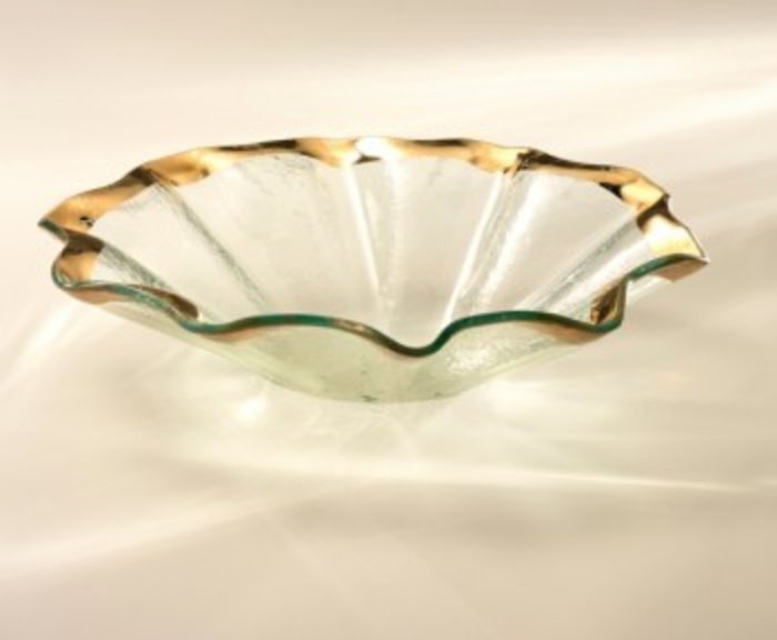 Ruffle Oval Deep bowl