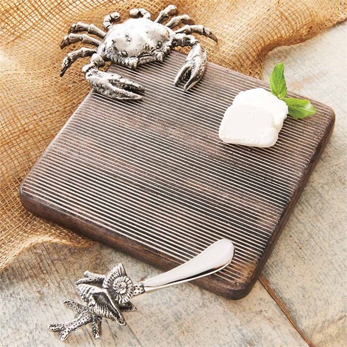 Small Crab Cutting Board Set