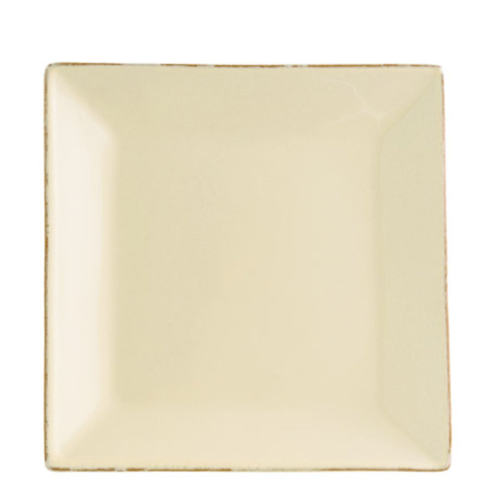 Crema Square Salad Plate