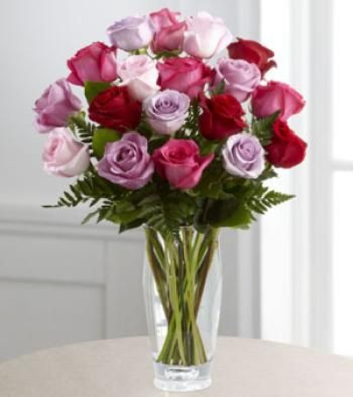 Valentine Color Rose Bouquet