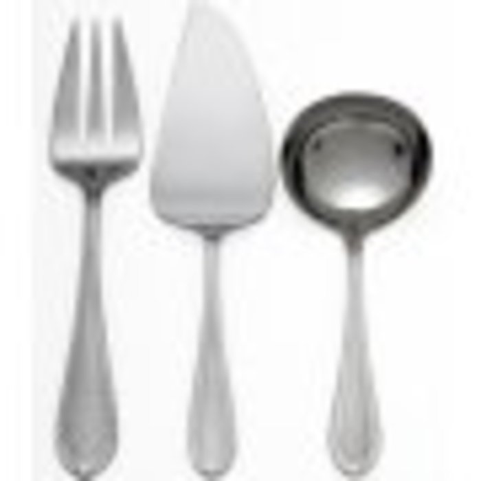 Powerscourt Matte 3 Piece Serving Set