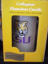 LSU Flameless Candle