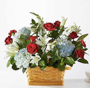 Greater Glory Patriotic Basket