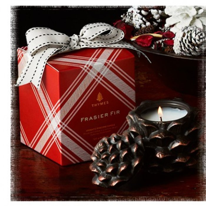 Frasier Fir Pinecone Candle