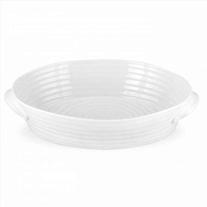 Sophie Conran White Large Handled Oval Roasting Dish