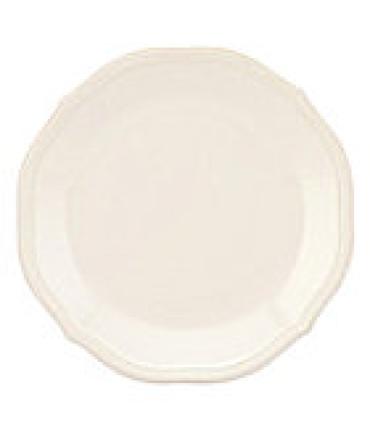 French Perle dinner plate