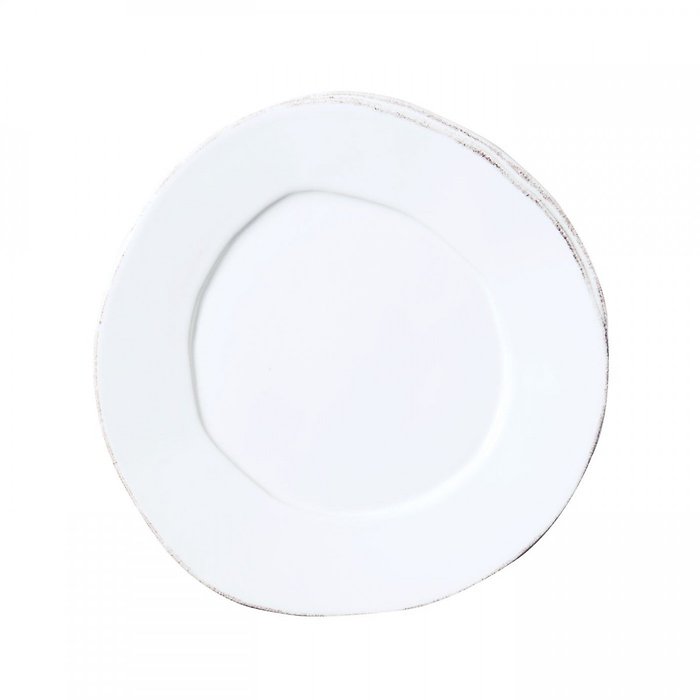 Lastra White salad plate