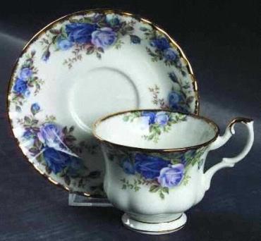 Moonlight Rose Tea Cup and Saucer