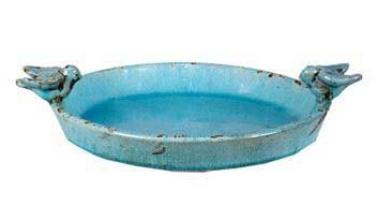 Blue Terracotta Plate
