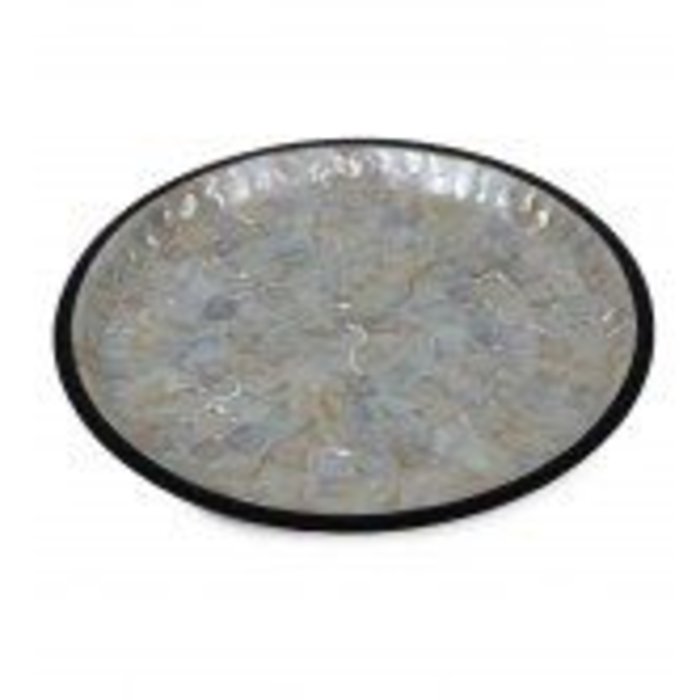 Small Oval Pearled Plate