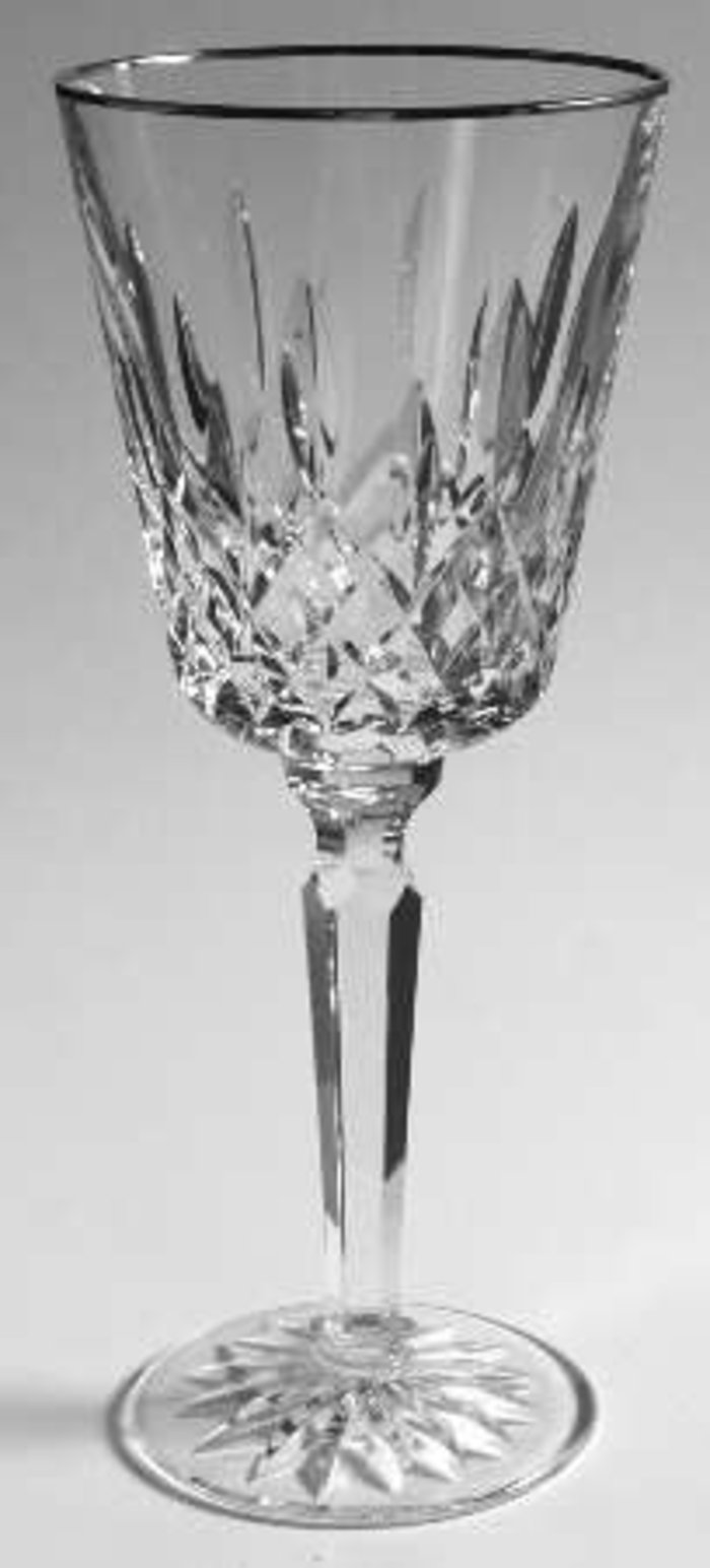 Lismore Platinum Water Goblet