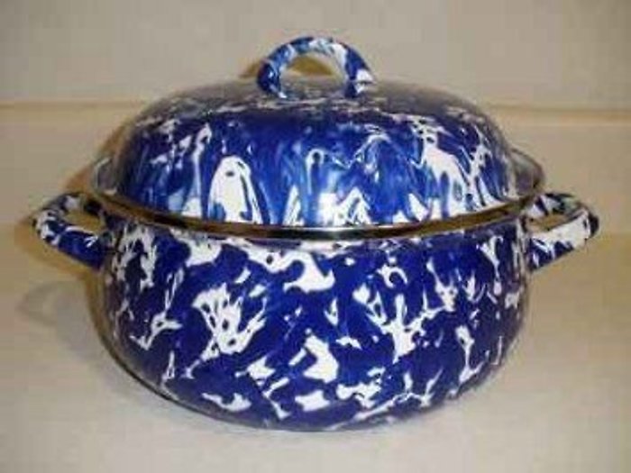 Cobalt Swirl Dutch Oven