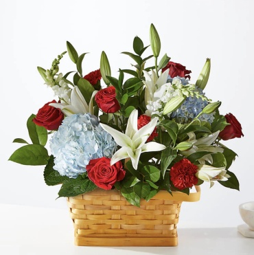 Greater Glory Patriotic Basket