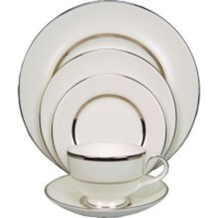 Platinum Silk 5 Piece Place Setting