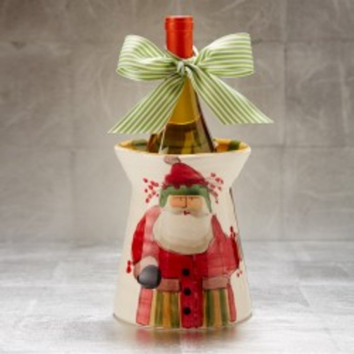 Vietri Old St. Nick utensil holder