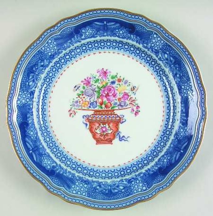 Mandarin Bouquet Dinner Plate