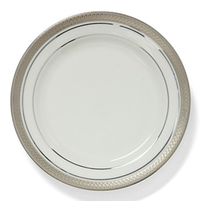 Geneva White Bread and Butter Plate